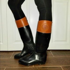 Cute Tory Burch Riding Rain Boot